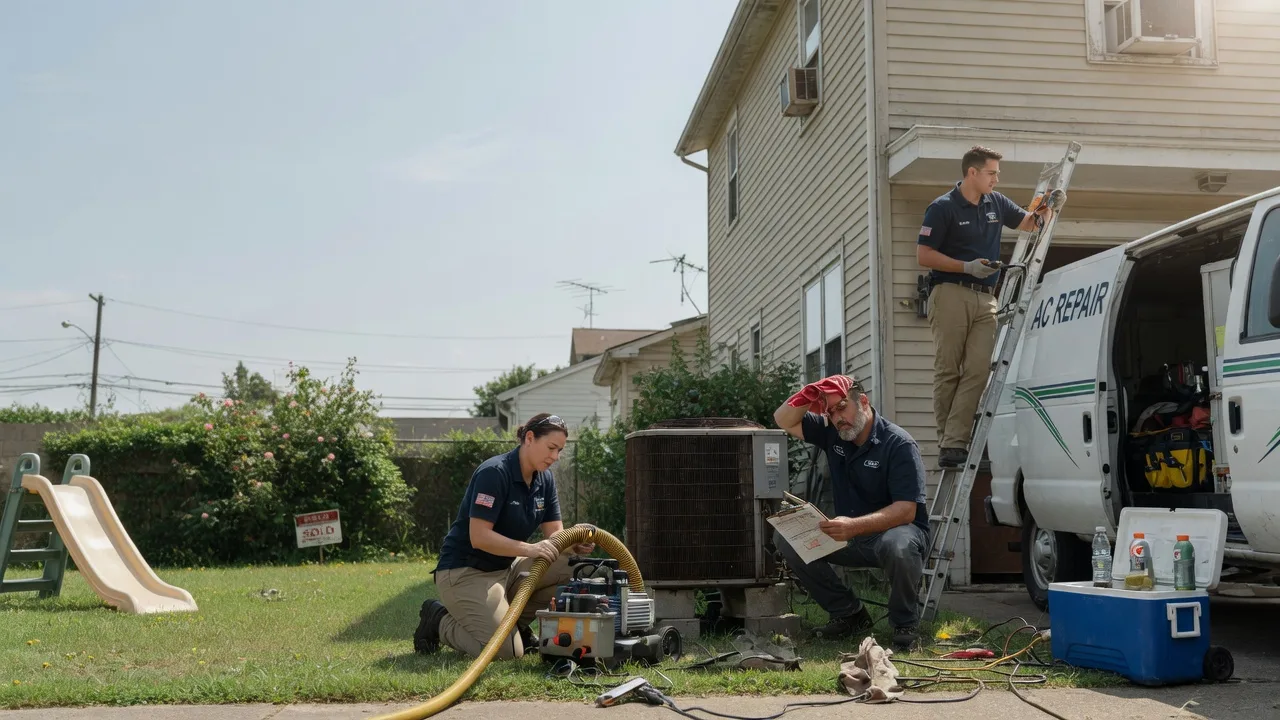 AC Repair in Combined Locks, WI near me